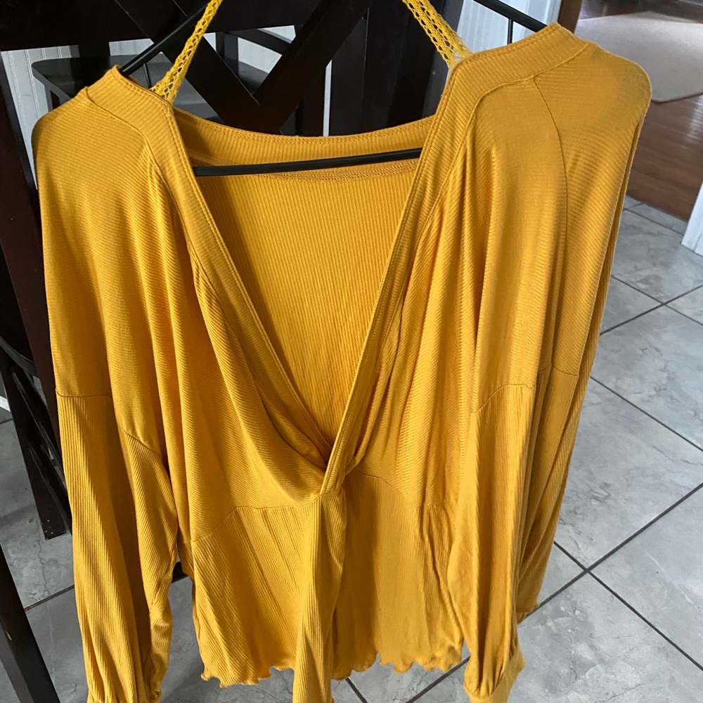 Free People open back top
